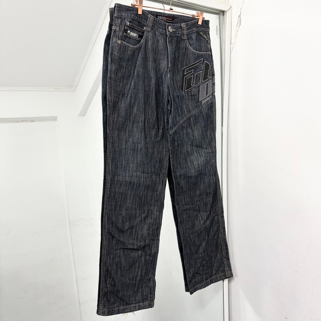 후부 올드스쿨 데님 팬츠 상품이미지4