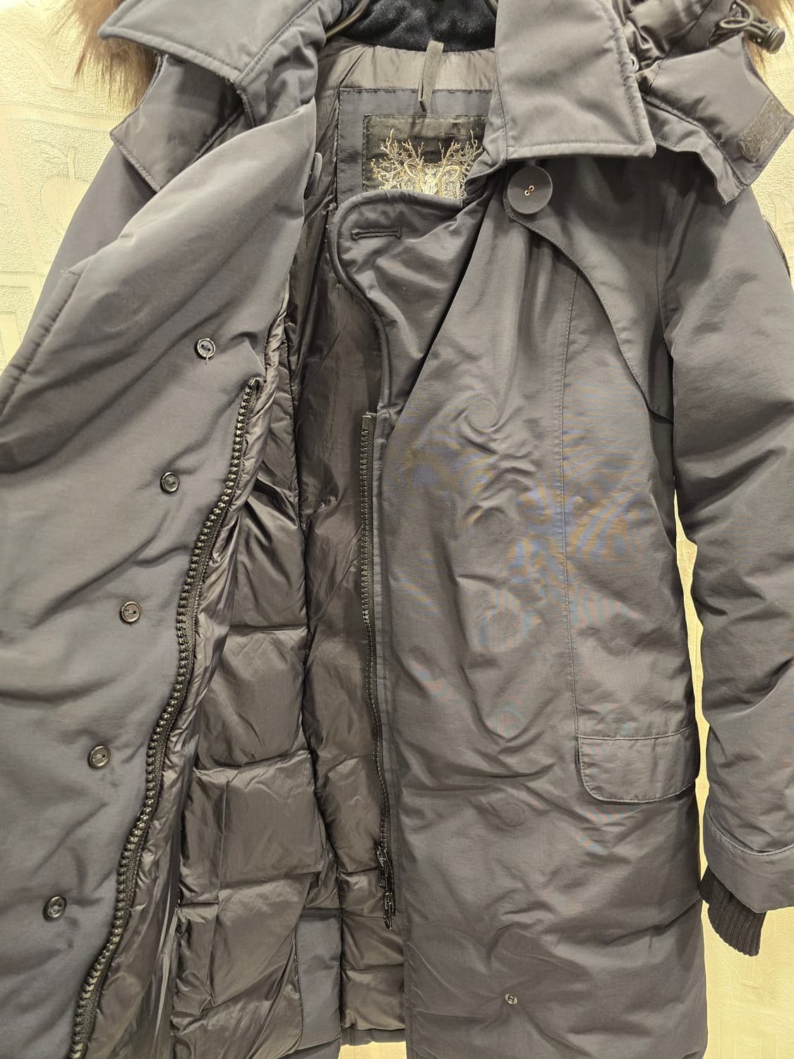 노비스 튤라 여성 덕다운 롱 패딩 코트 XS (44) 상품이미지8