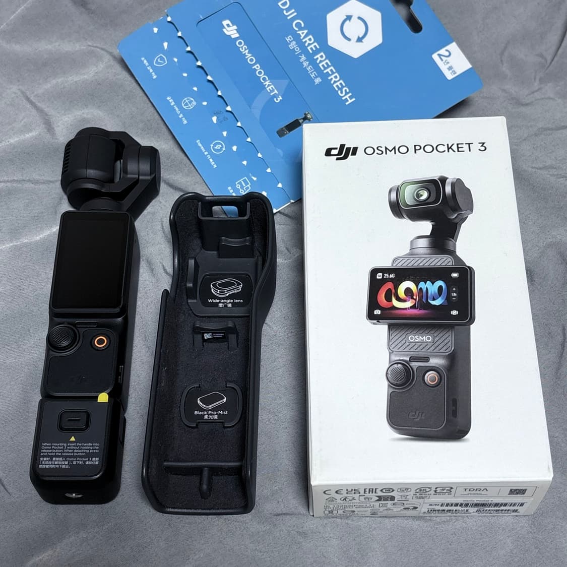 DJI Osmo Pocket 3 오즈모 포켓 3 액션캠 브이로그 카메라 상품이미지1
