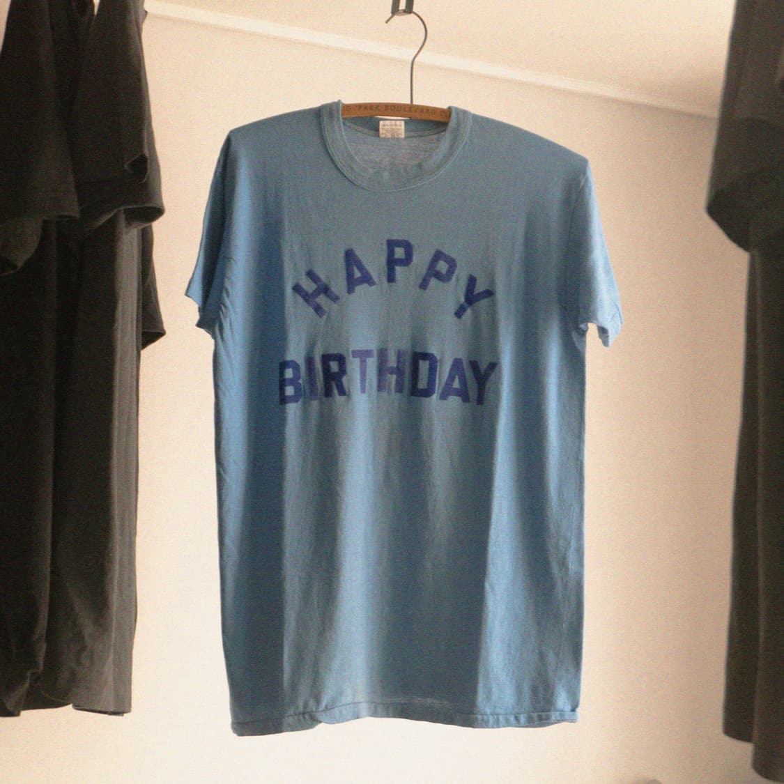 70s RUSSELL ’HAPPY BIRTHDAY’ T shirt(95) 상품이미지1