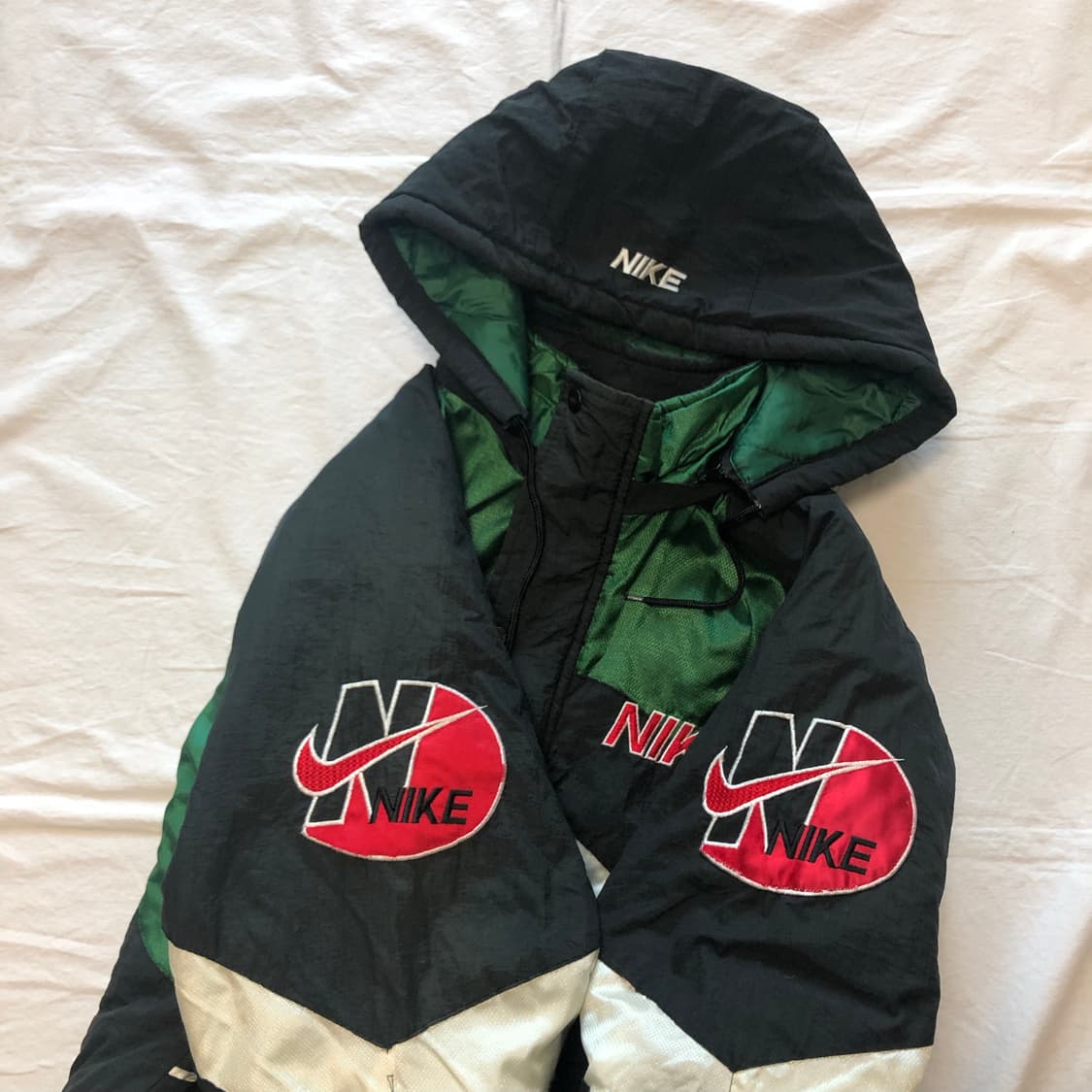 90s 나이키 스포츠웨어 빅스우시 후드 바람막이자켓 상품이미지3