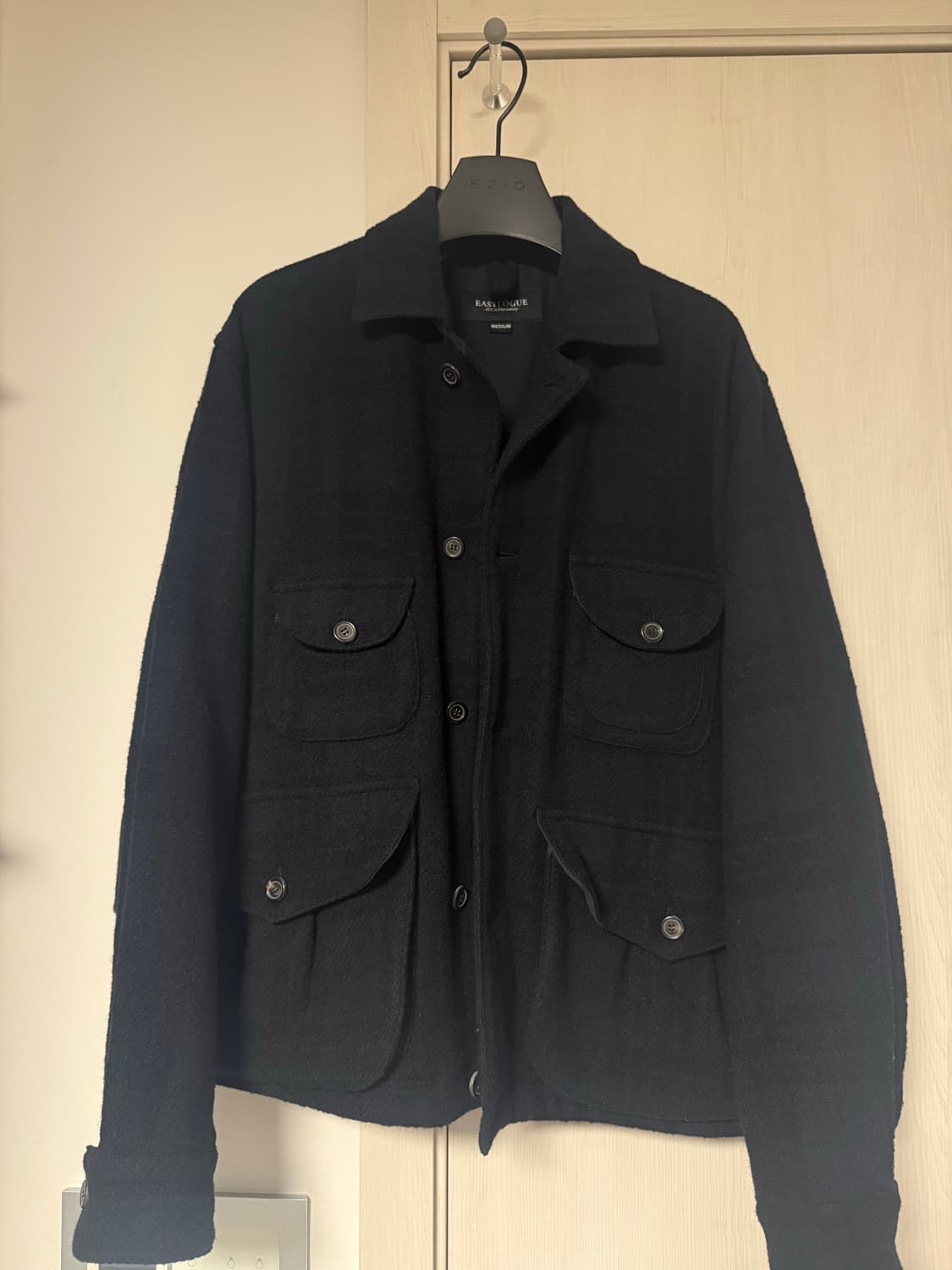 이스트로그 블랙와치 울 자켓 상품이미지2