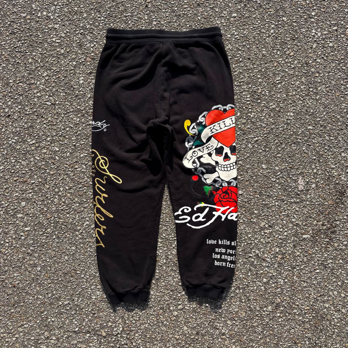 Ed Hardy 에드하디 스컬로고 조거 팬츠 상품이미지2