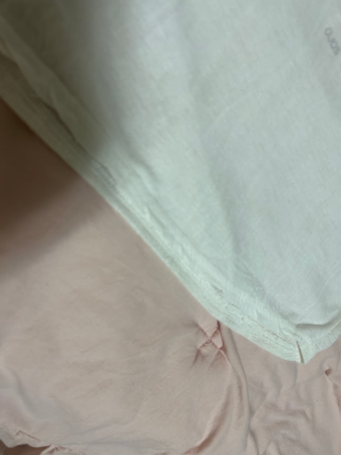 오호스 Sheer Knit Half Top / Ivory 상품이미지7
