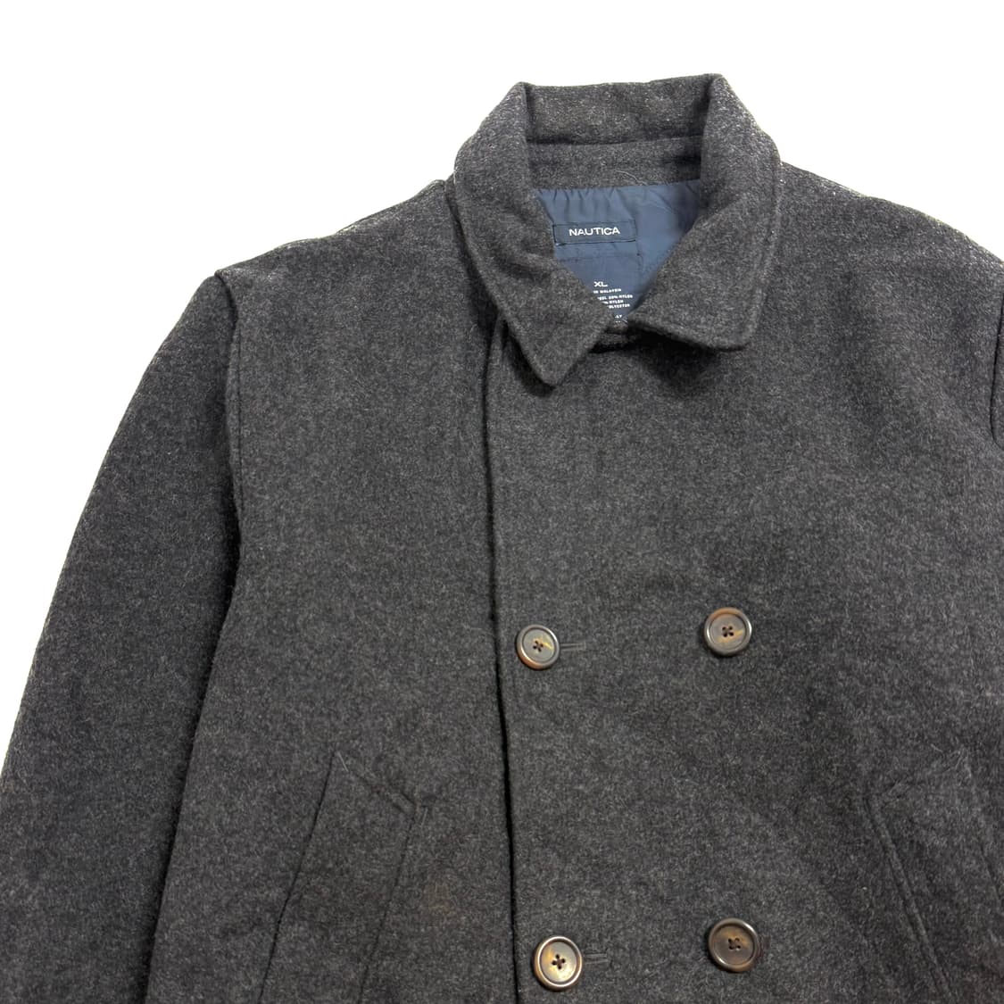 노티카 혼방 울 피코트  상품이미지4