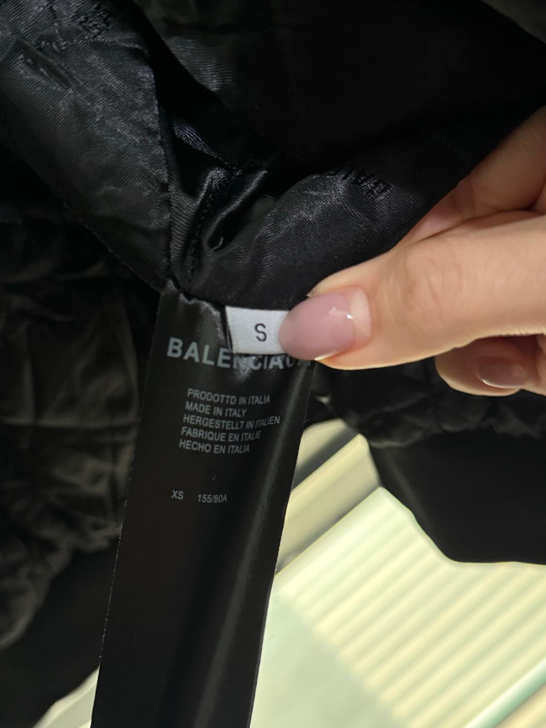 발렌시아가 택시 블루종 유니핏 xs 상품이미지6