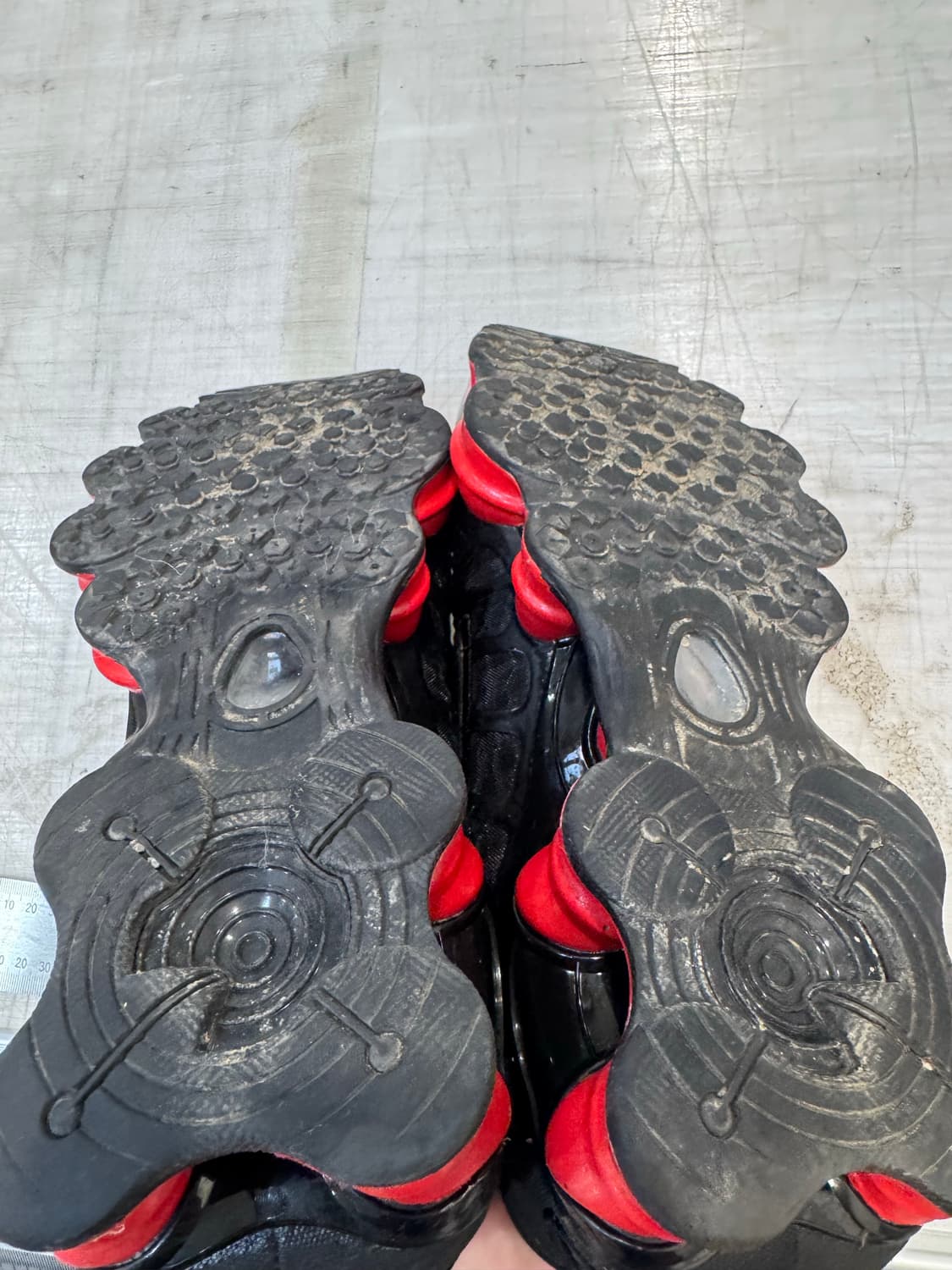 중고정품 2019 나이키 스켑타 샥스 TL 브레드 260mm US8 상품이미지7