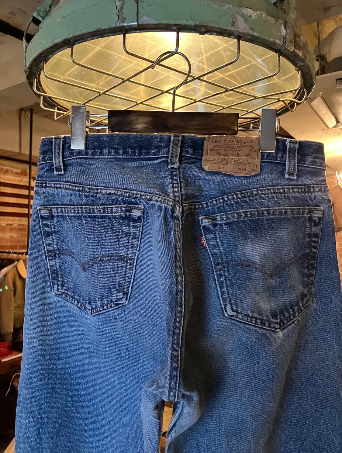 80s USA 빈티지 리바이스 501 데님 팬츠 상품이미지6