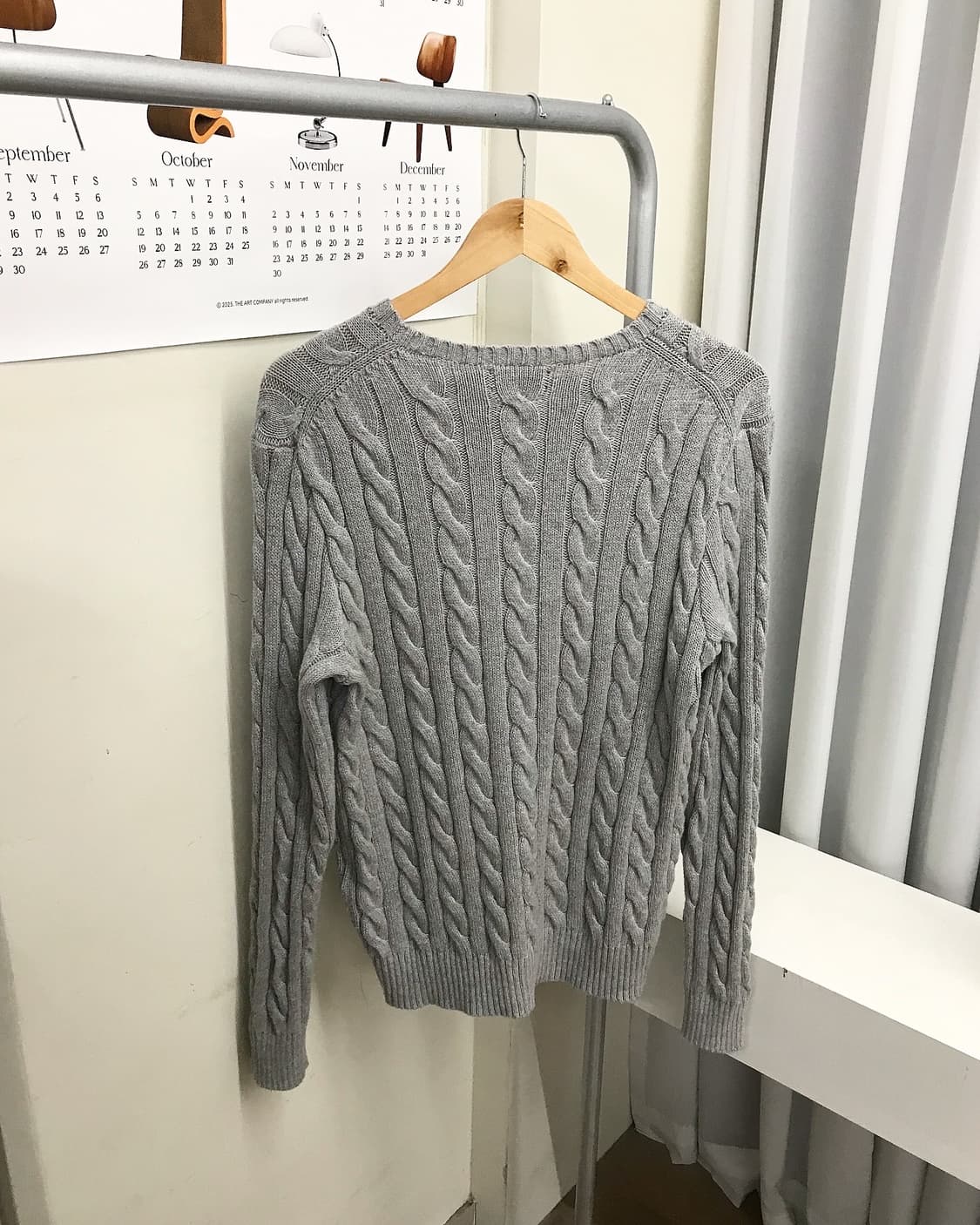 폴로 케이블 니트 상품이미지4