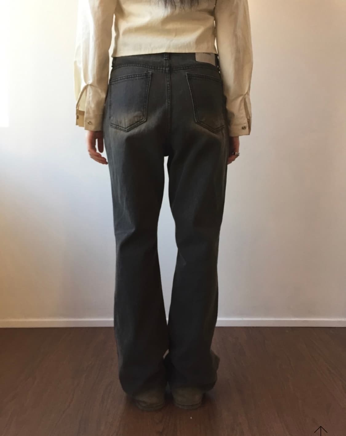 샵 더기 워싱 부츠컷 데님 상품이미지2