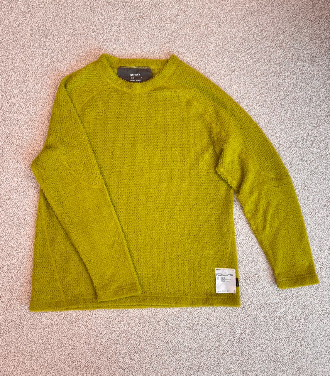 Satisfy 퍼즈 플리스 롱 티셔츠 S 상품이미지4