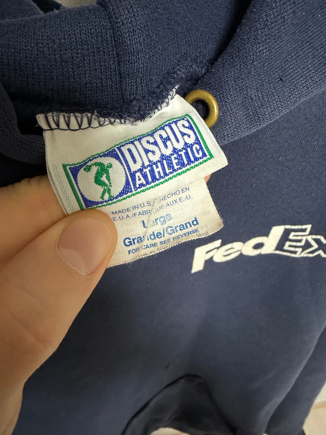 90s 빈티지 FEDEX 배기 후드티 상품이미지8