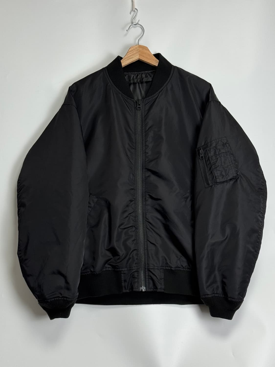 프릭스스토어 프릭스토어 플라이트 자켓 MA-1 블랙 L 상품이미지2