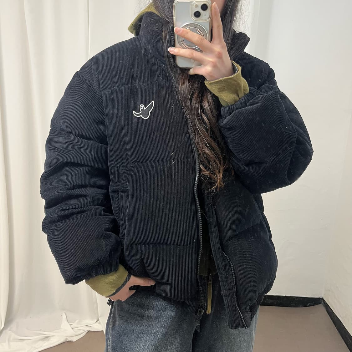 Mark Gonzales Corduroy Puffer Jacket  상품이미지3