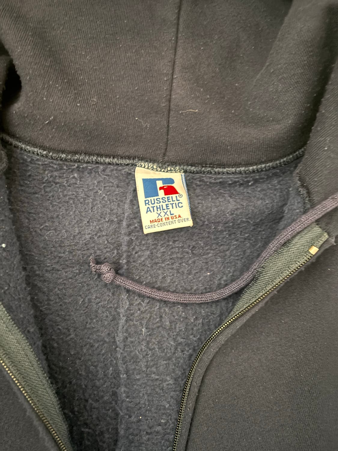 90s usa 빈티지 러셀 후드집업 상품이미지2
