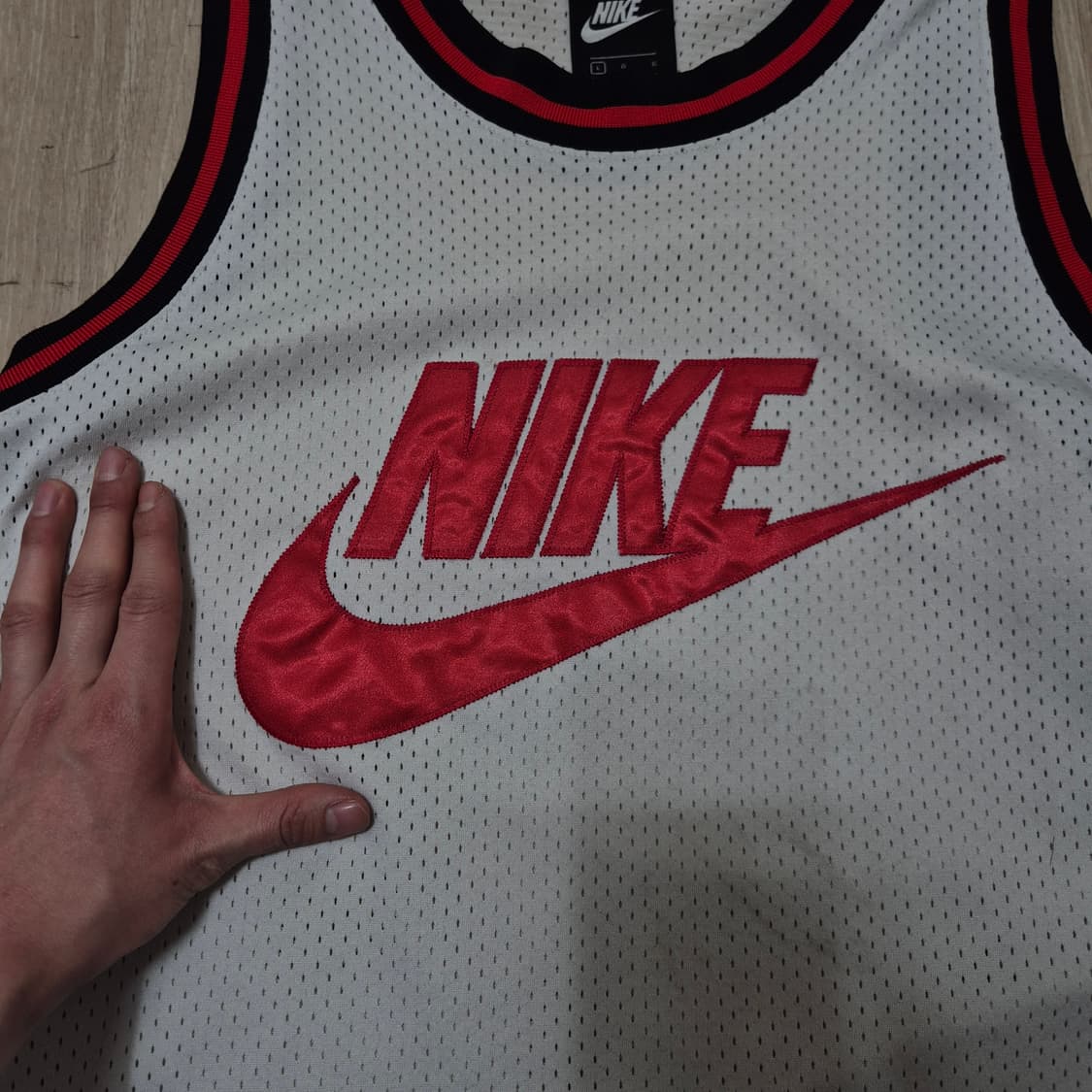 나이키 스우시 빅로고 농구복 기능성 조끼 L(100) 상품이미지5