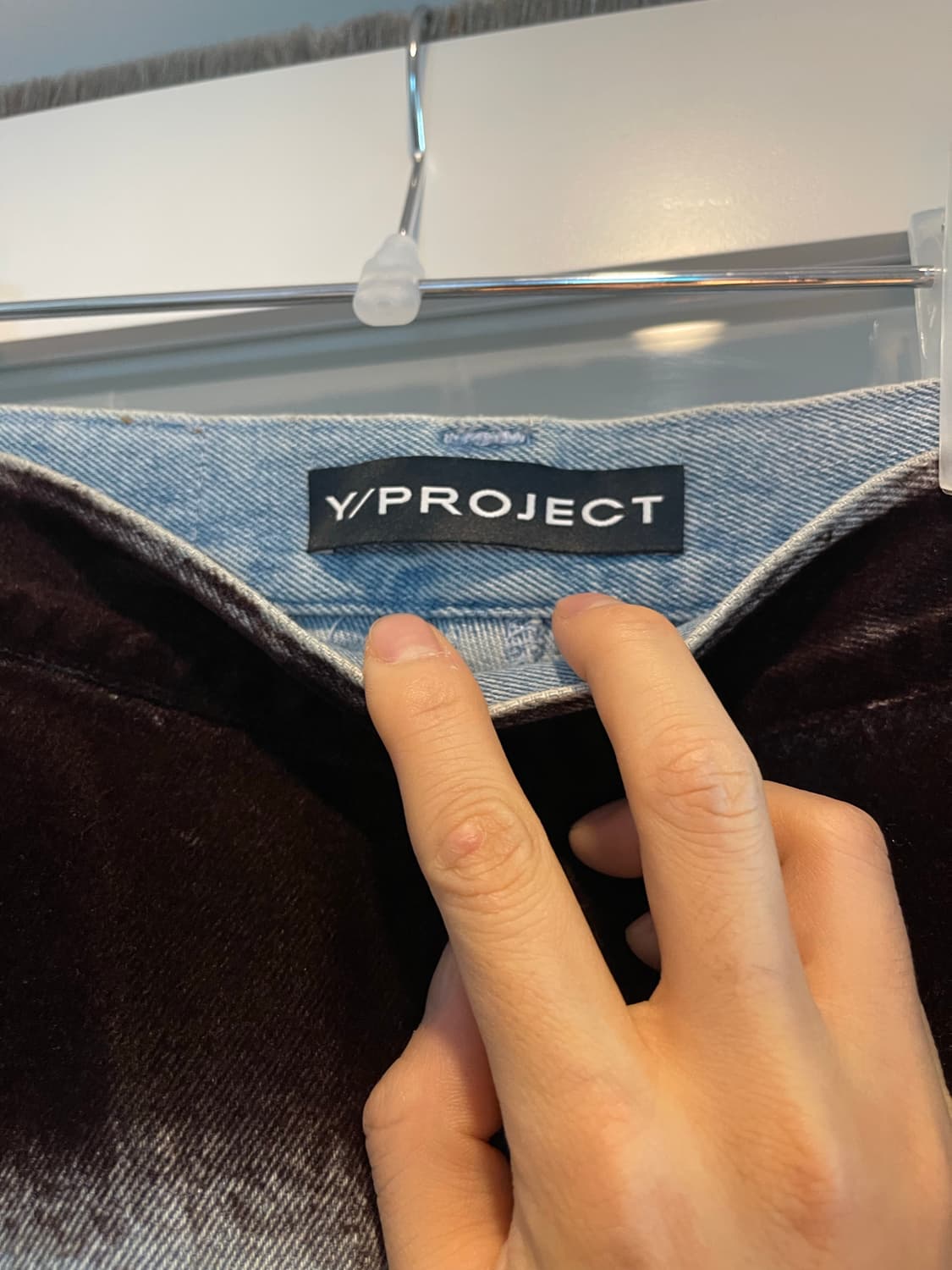 와이프로젝트 벨루어워싱 팬츠 상품이미지2