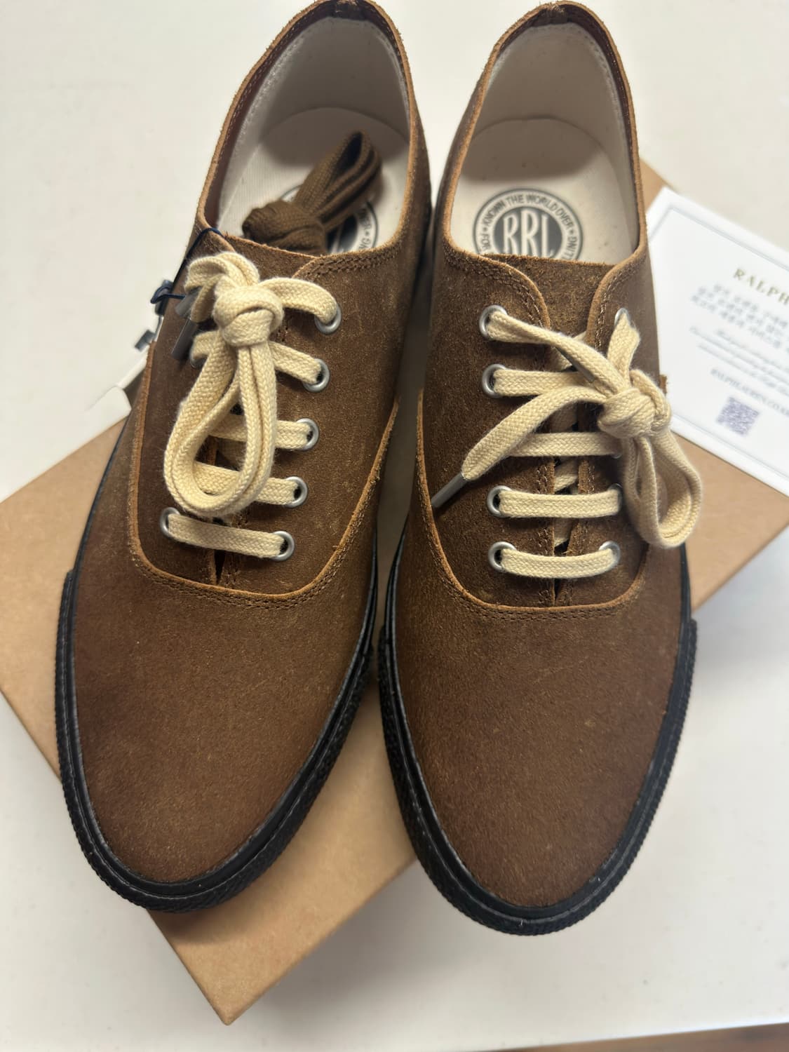 RRL 러프아웃 스니커즈 9d 새상품 상품이미지5