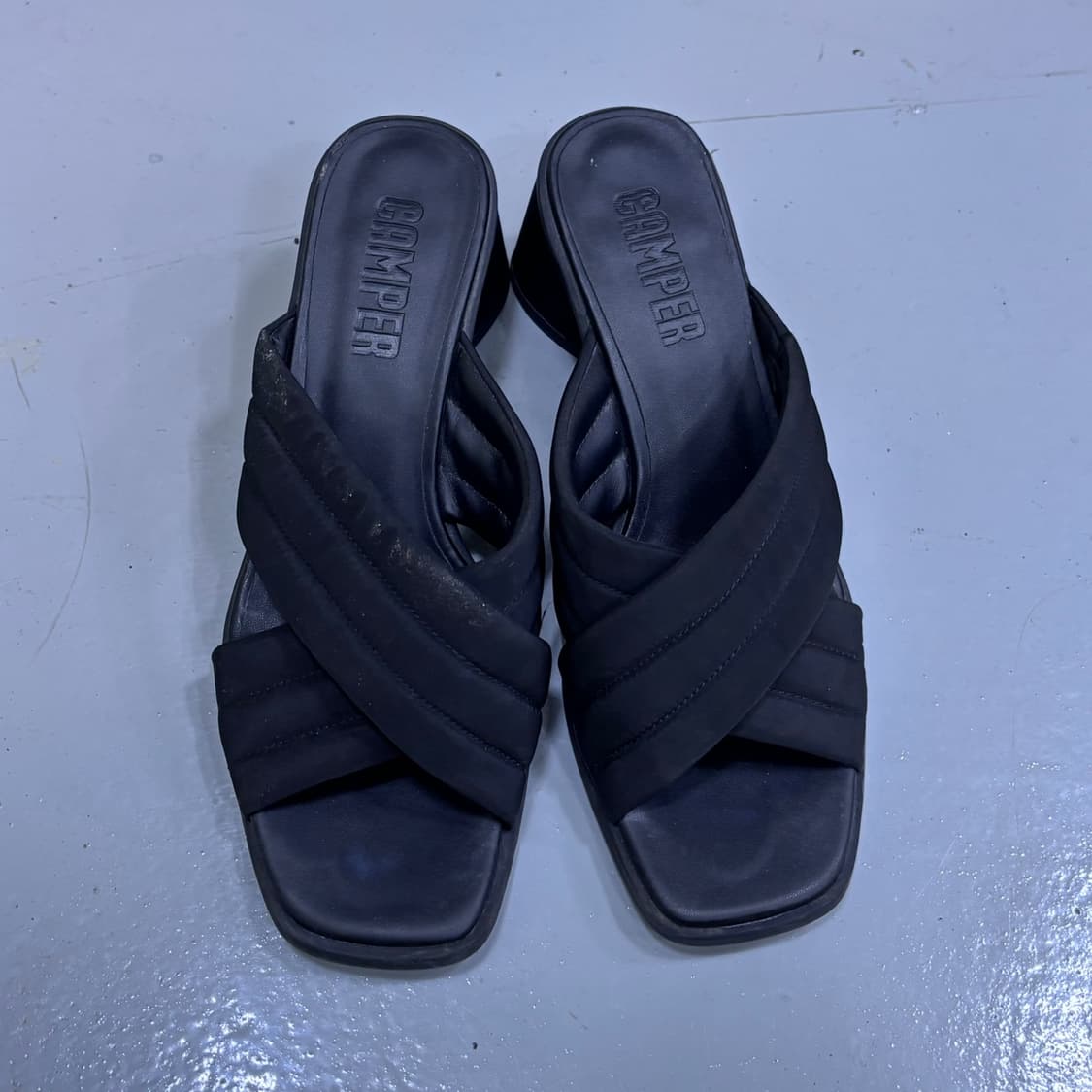 240정도 캠퍼 키아라 블랙 샌들 0602E2 상품이미지3