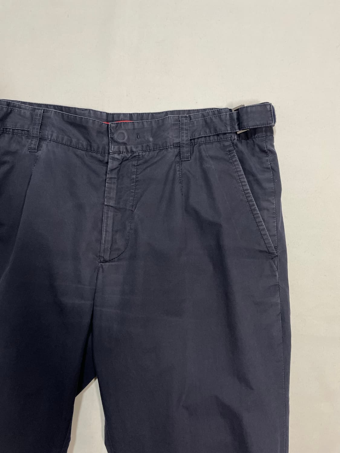 프라다스포츠 07ss 네이비 코튼 팬츠 상품이미지4