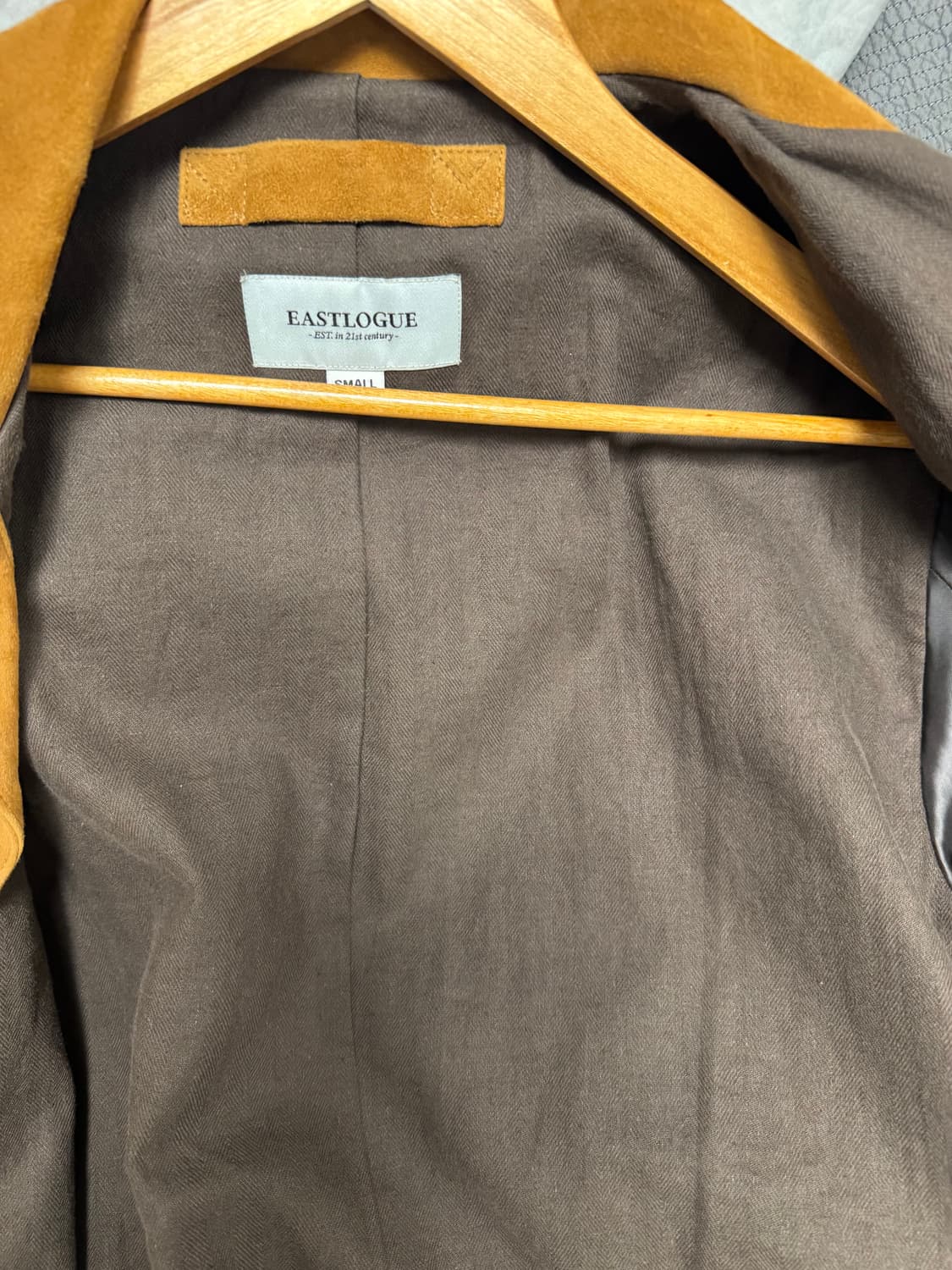 이스트로그 누벅 트러커 자켓 s사이즈 판매합니다 상품이미지3