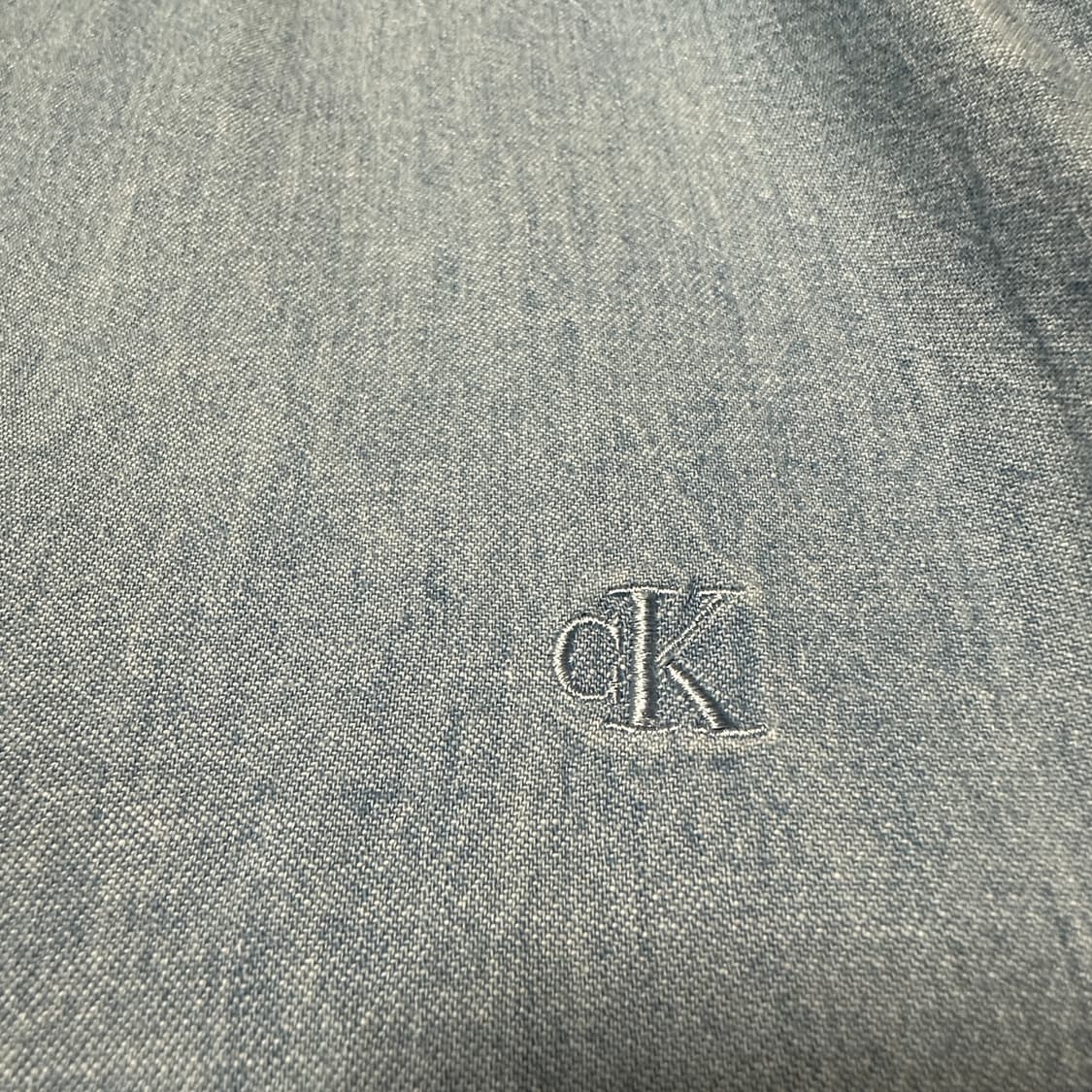 CALVIN KLEIN denim shirt vintage 상품이미지3