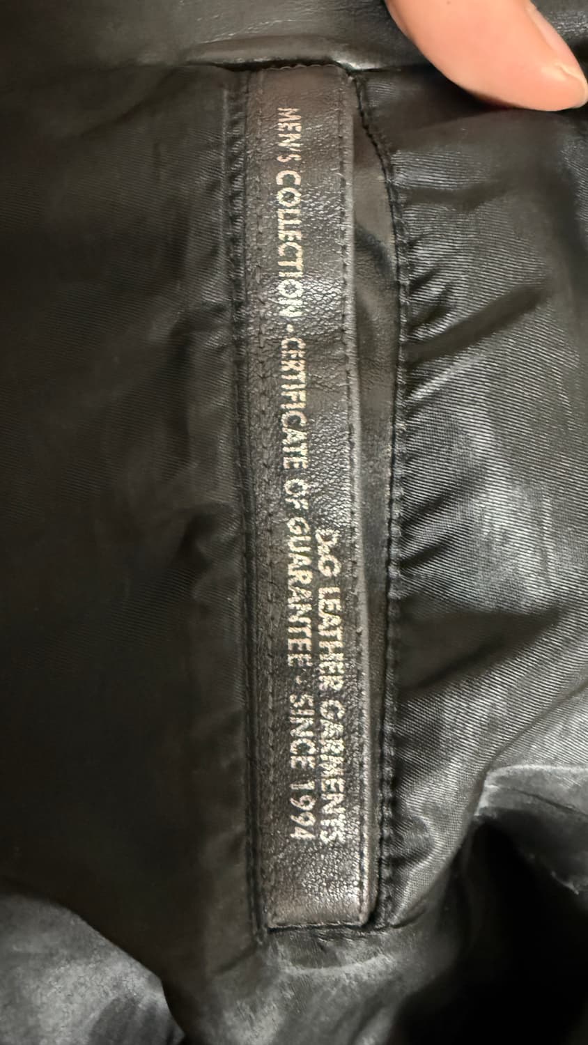 00‘s D&G 워싱 비대칭 라이더 자켓 50 상품이미지7