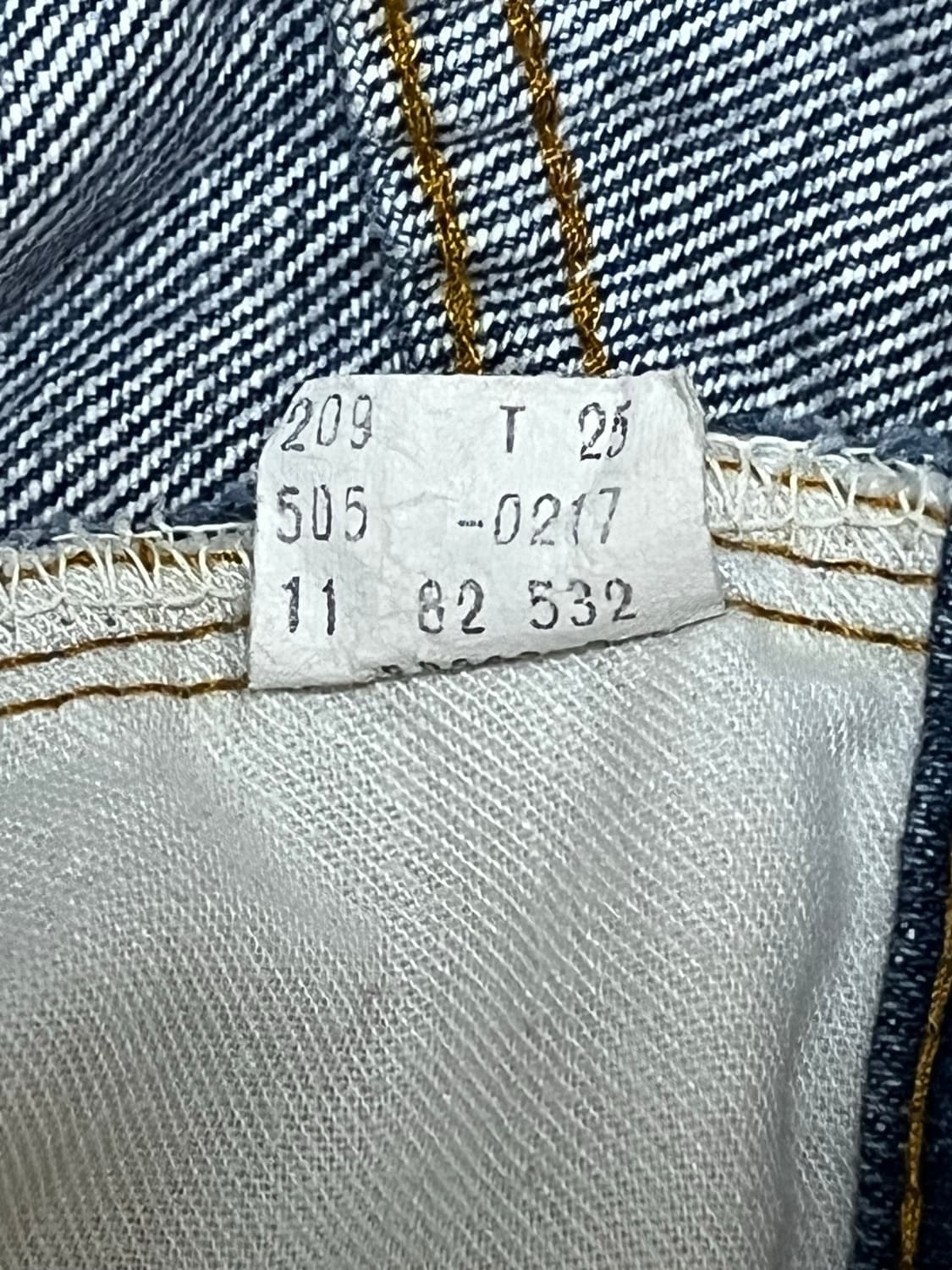 80’s levi’s 505 made in USA 상품이미지6
