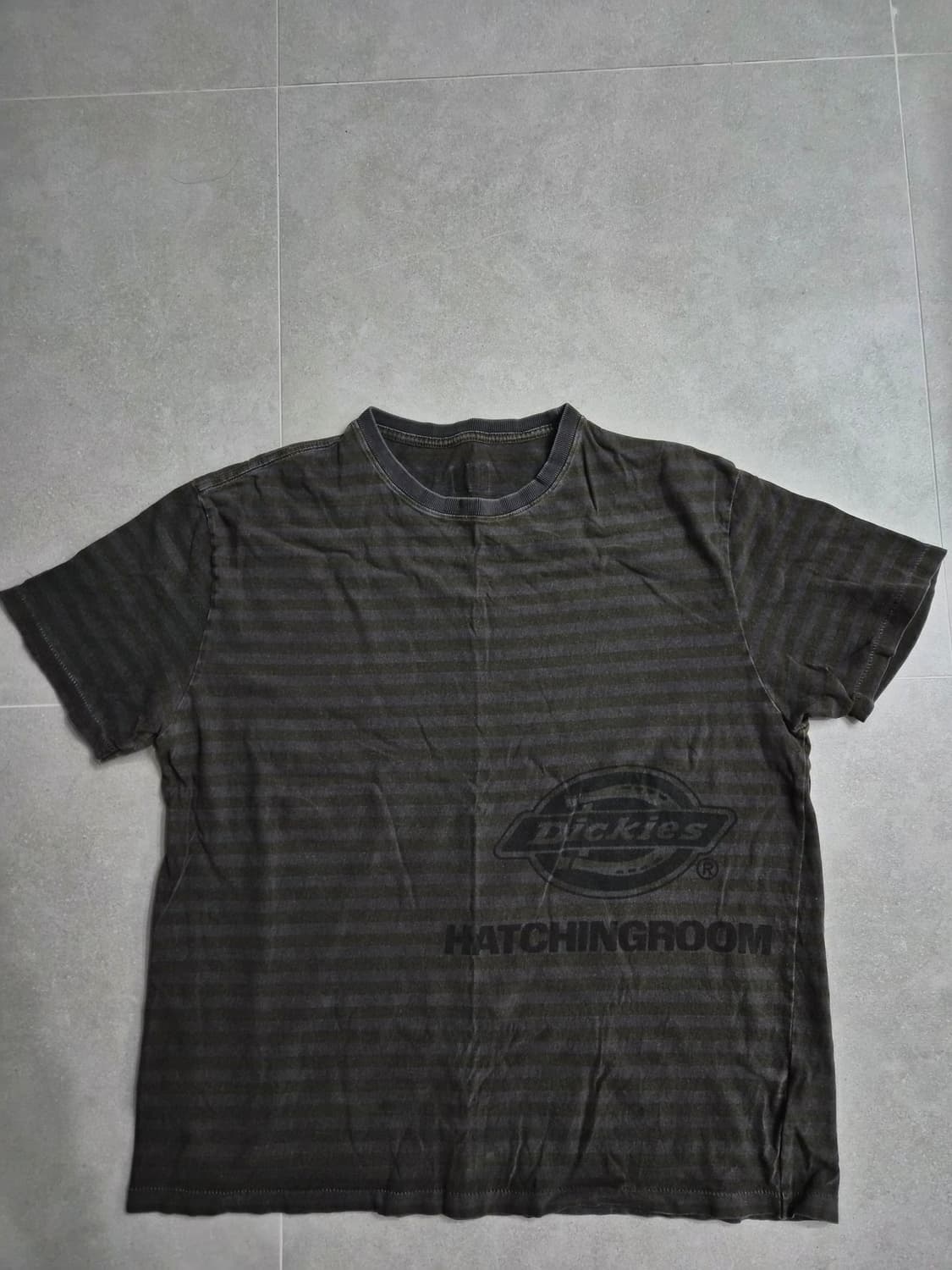 해칭룸×디키즈 스트라이프 반팔티셔츠 3 상품이미지2