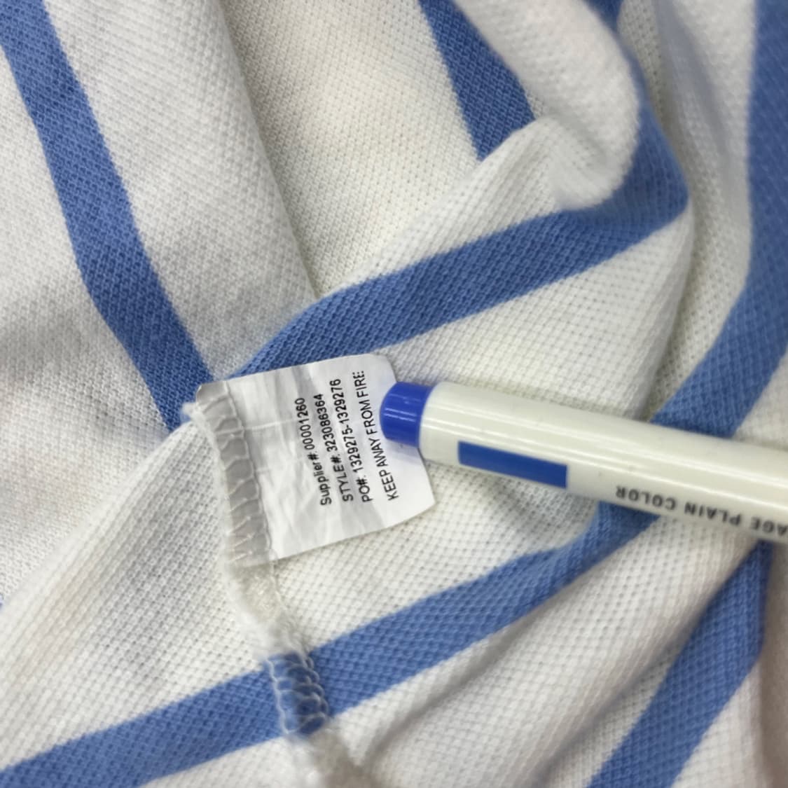 폴로 랄프로렌 오렌지포니 소라맛 단가라 화이트 셔츠 L 상품이미지5