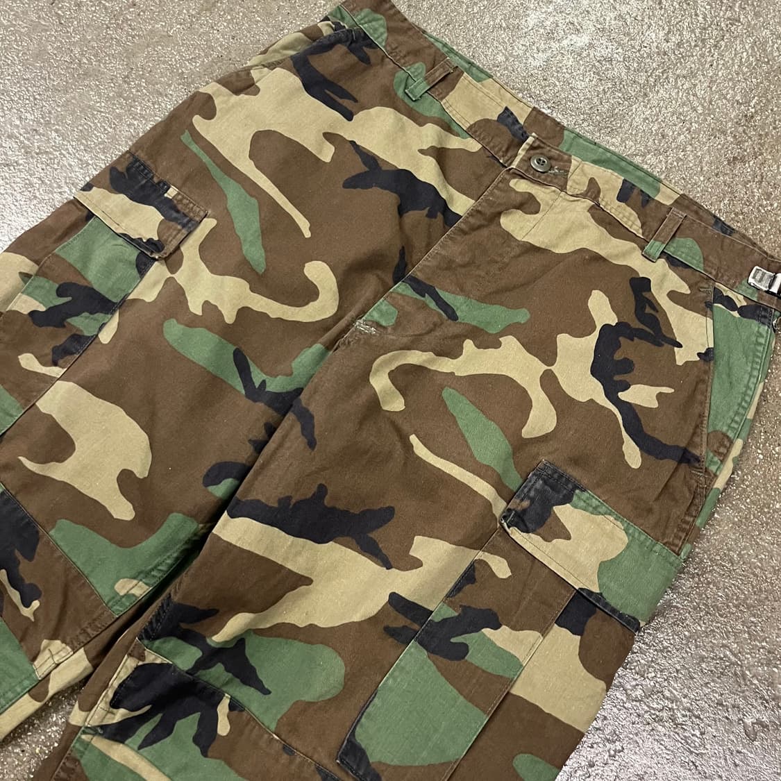 80s 미군 우드랜드 BDU 팬츠 (L/R) 상품이미지2