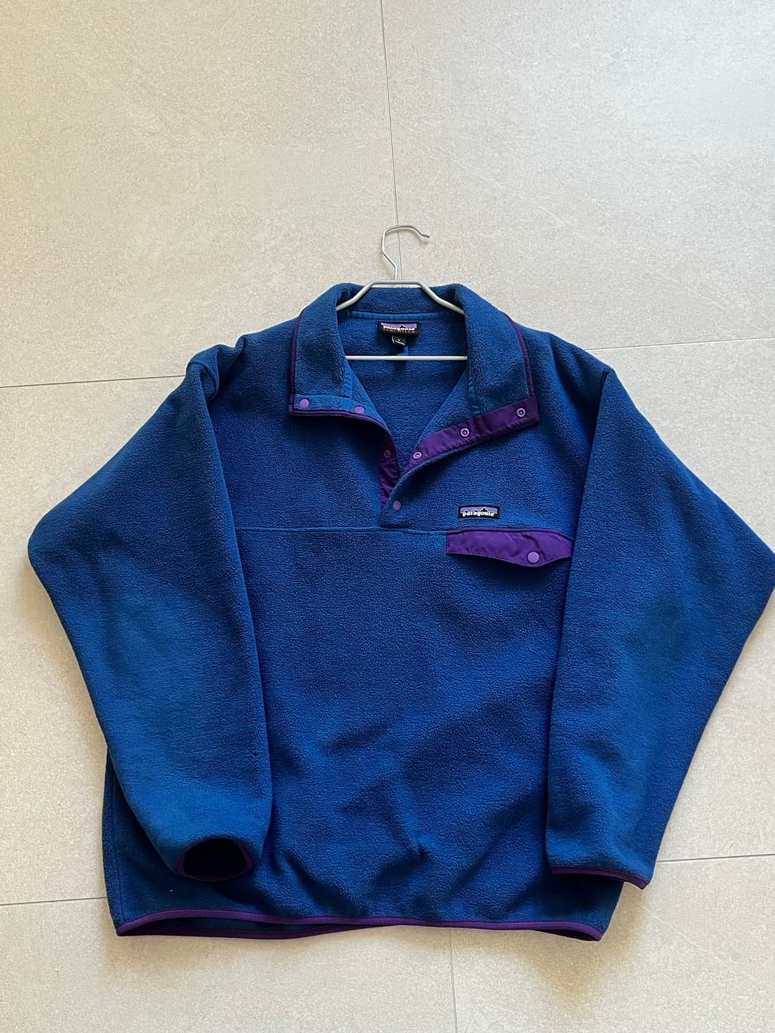 파타고니아 신칠라 스냅티 풀오버 슈페리어 블루 L 상품이미지1