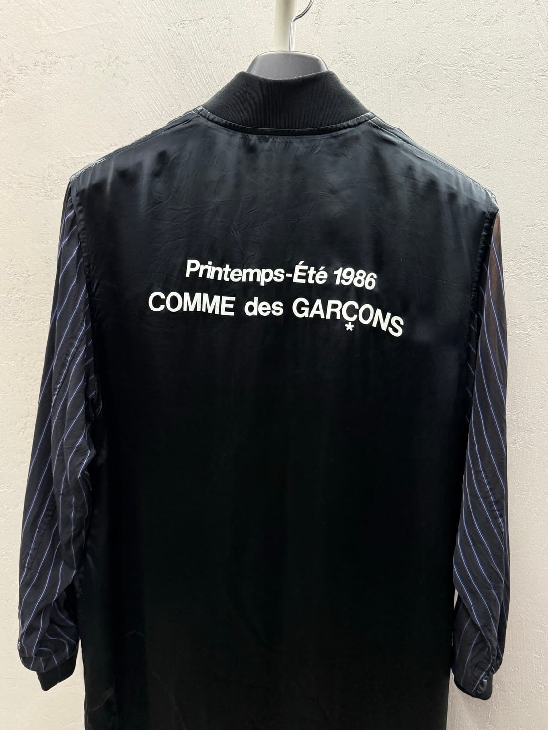 CDG 꼼데가르송 1986 스태프 유니폼 셔츠 코트 S 상품이미지8