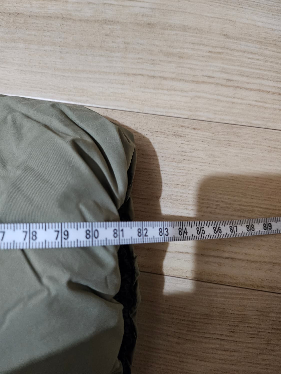 [L] 난가 마제노 릿지 베이지 카키 새상품 상품이미지7
