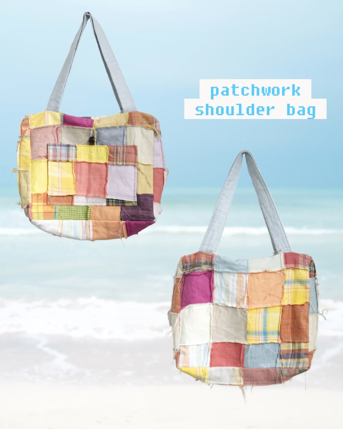 patch work shoulder bag 상품이미지1