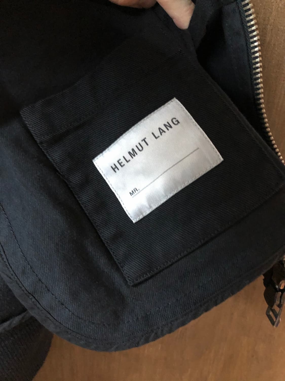 Helmut lang 패치워크 봄버 자켓 XL 상품이미지6