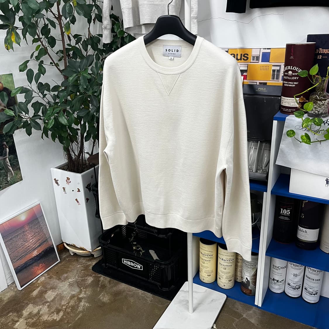 솔리드옴므 니트맨투맨 50 상품이미지1