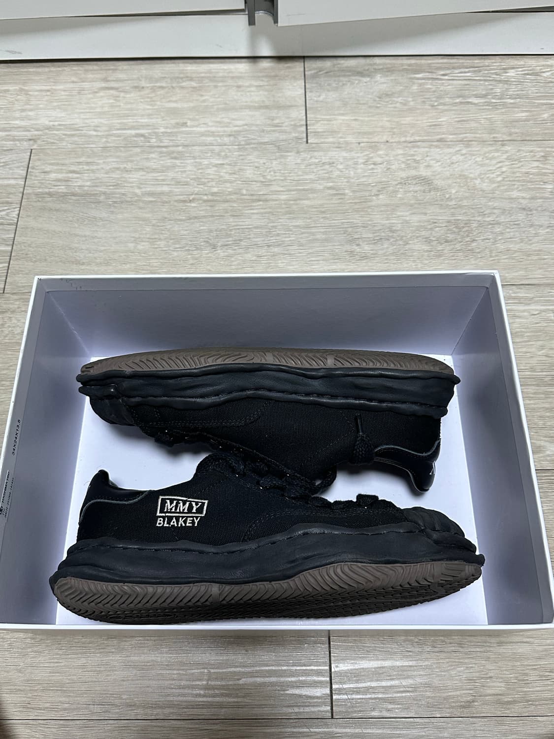 42사이즈 미하라야스히로 블레이키 블랙 상품이미지7