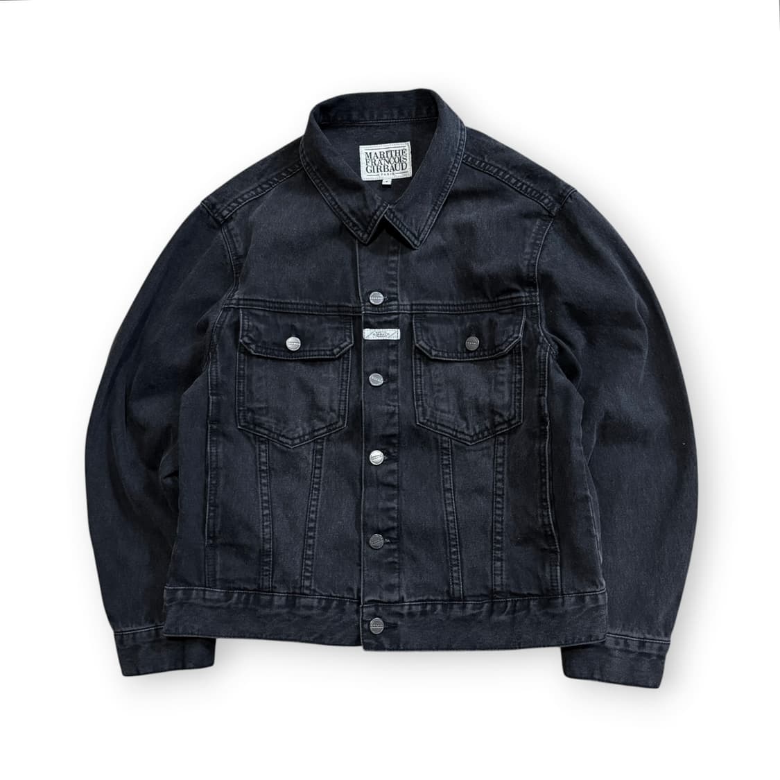 마리떼 프랑소와 저버 블랙 데님 트러커 자켓 상품이미지1