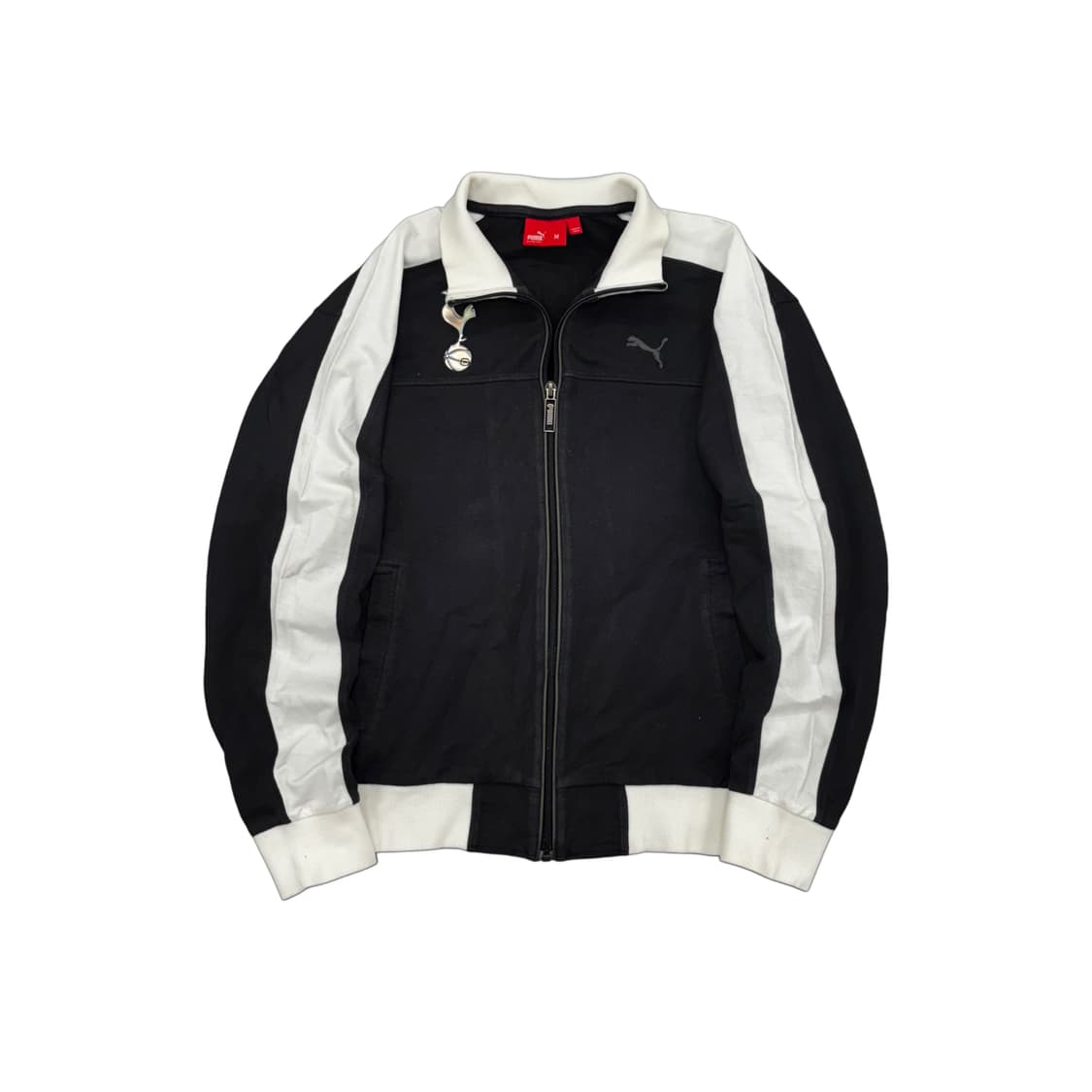 푸마 토트넘 커스텀 져지 블랙 검흰 트랙탑 상품이미지1