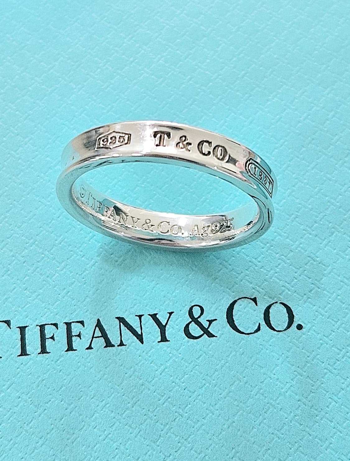 티파니앤코 1837 네로우 실버 반지 [us8/국내17호] [정품] 상품이미지2