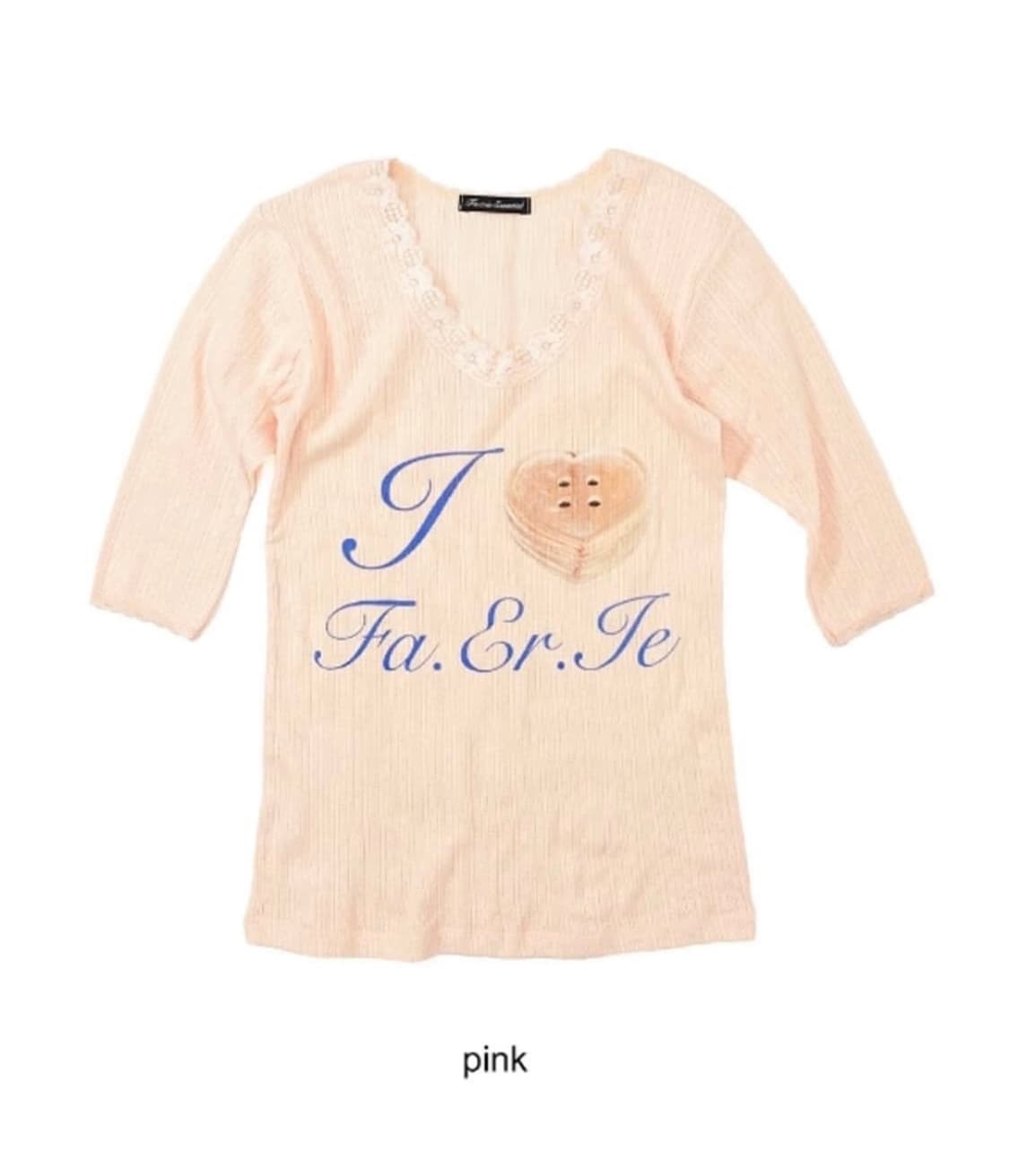 샵페어리 레이스 티 팝니다 상품이미지1