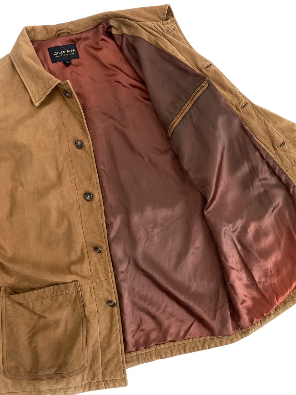 골든베어 레더 초어 하프 코트 상품이미지6