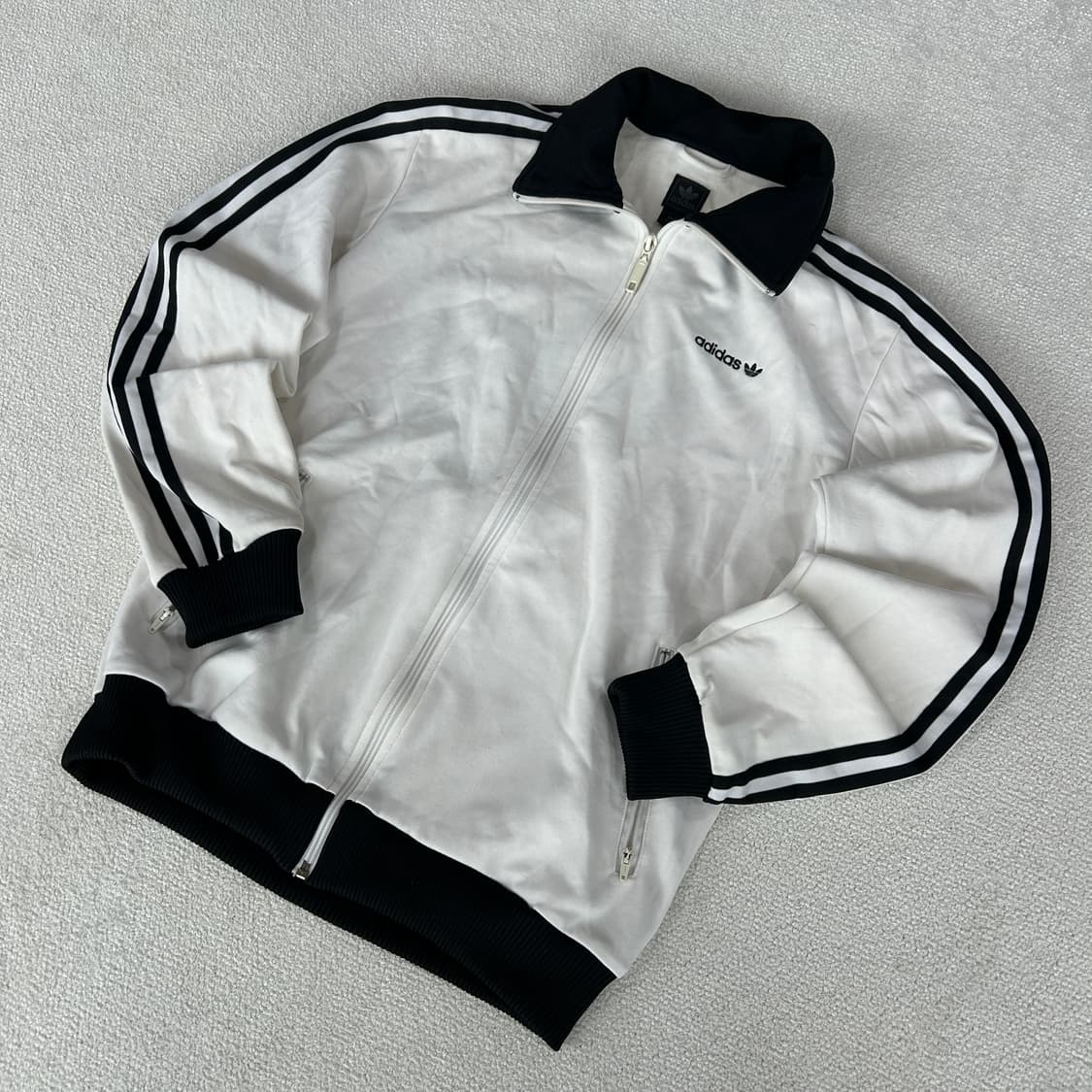 아디다스 베켄바우어 트랙탑 화이트 져지 95 상품이미지1