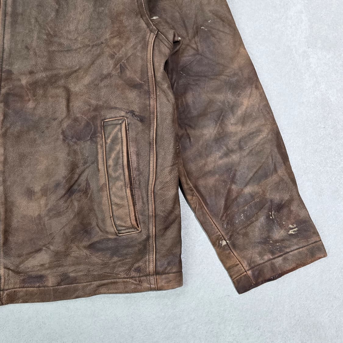 dockers 레더 봄버자켓 s09149 상품이미지5