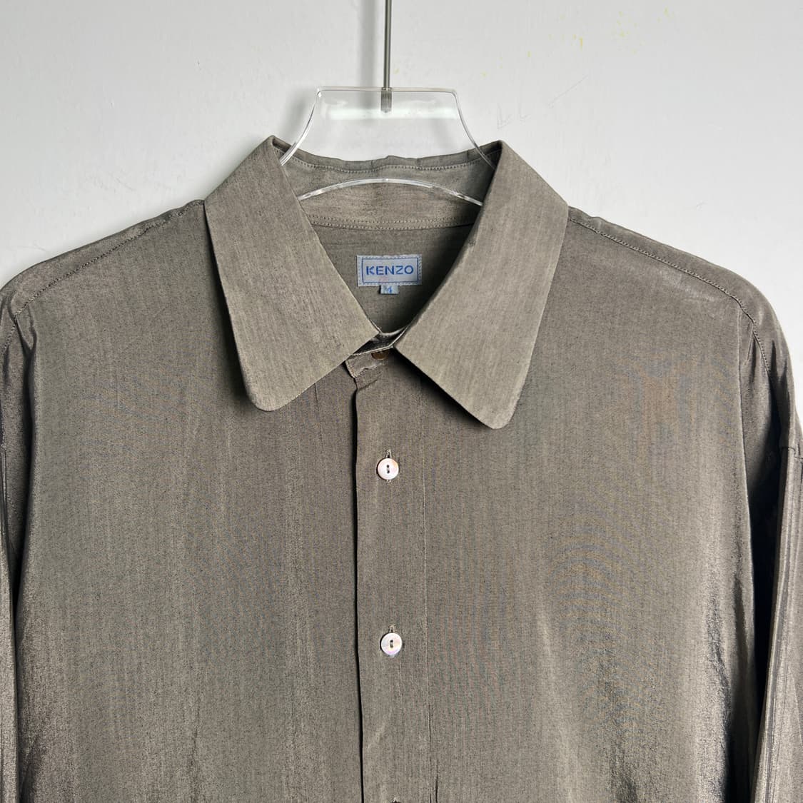 Kenzo 겐조 드라이 코튼 커프스 셔츠  상품이미지4