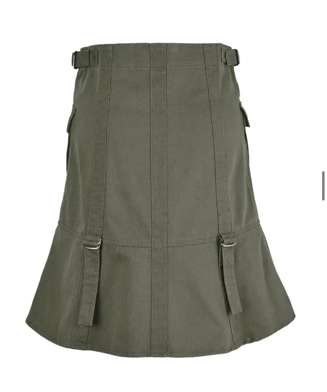 세릭 카고 스커트 카키 상품이미지3