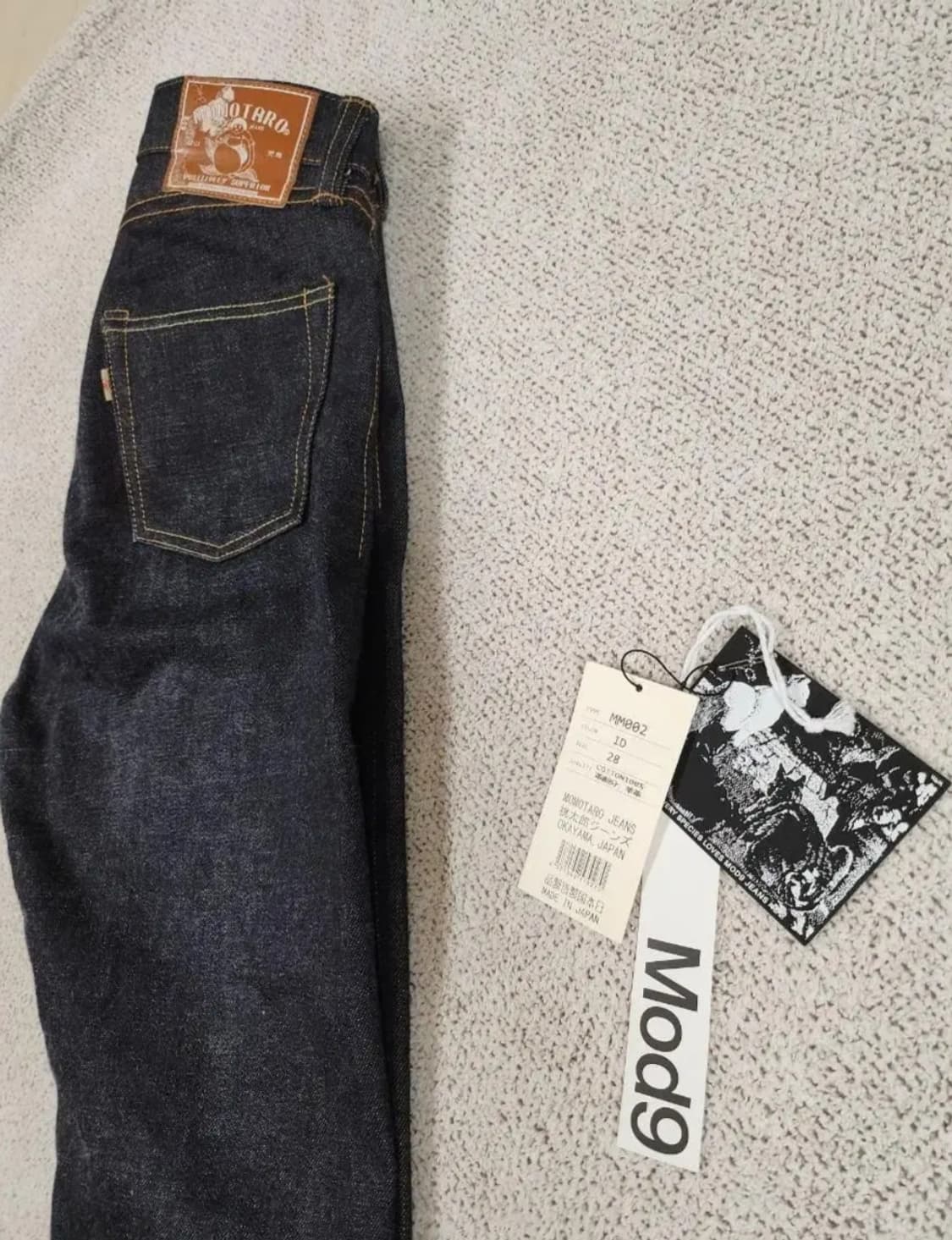 모드나인 x 모모타로 MODE1 청바지/ 28사이즈 상품이미지4