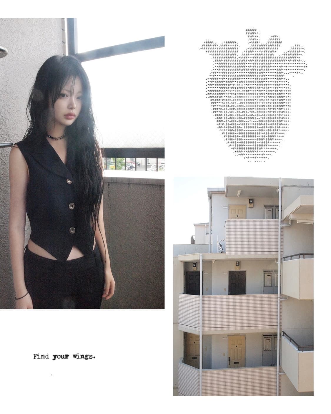 rare* JPN vtg 백슬릿 버클 레이어드 베스트 상품이미지2