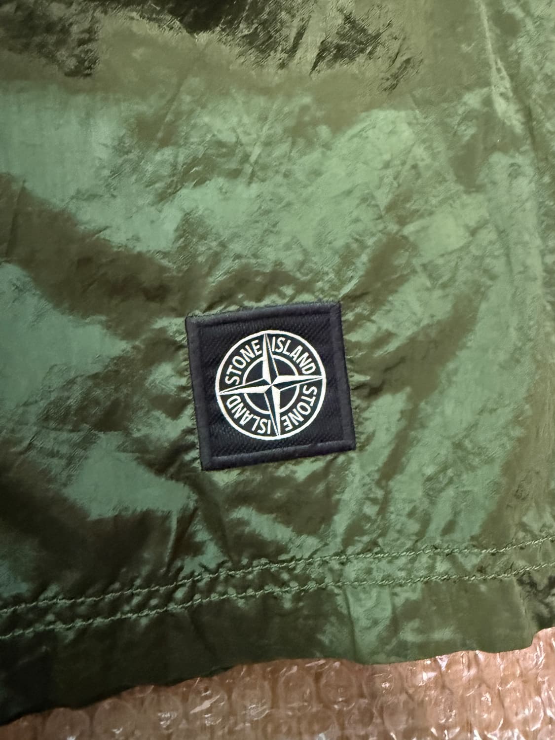 스톤아일랜드 나일론메탈 반바지 올리브그린 M사이즈 상품이미지3